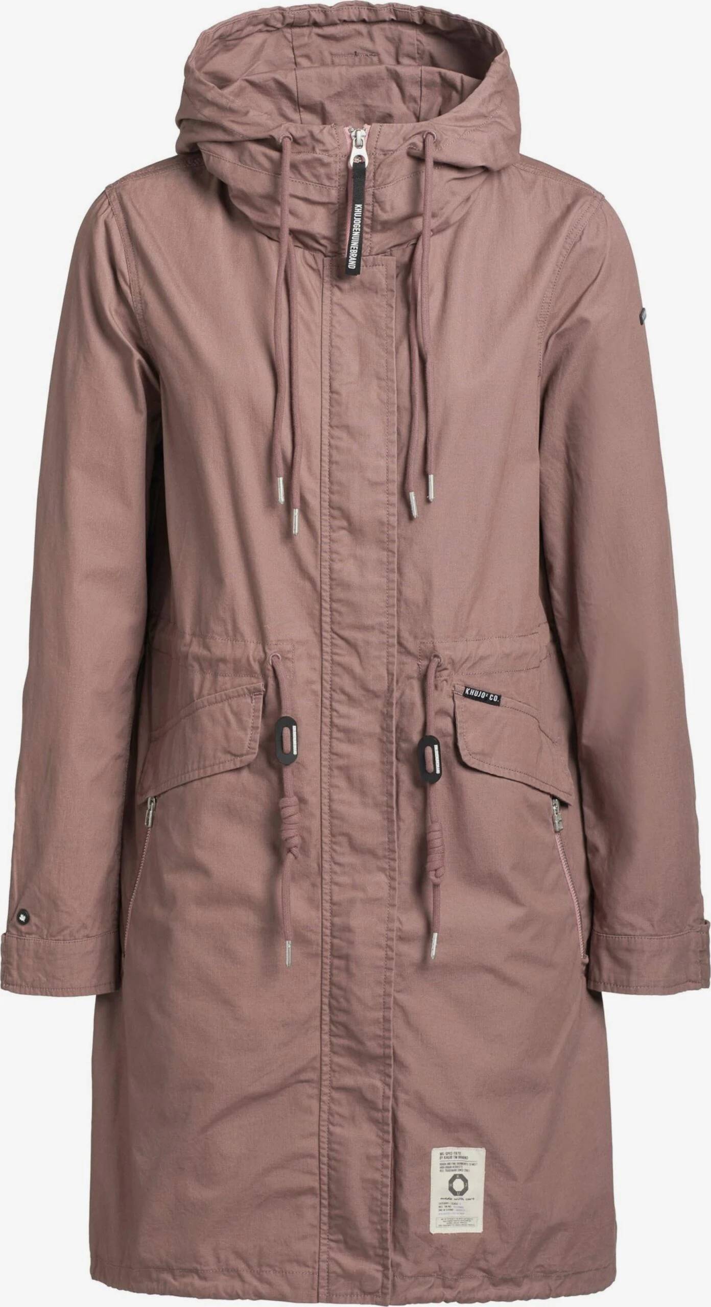 Khujo Parkas Tussenparka NANDA3 Dames Mauve 3 Khujo Parkas Tussenparka NANDA3 Dames Mauve