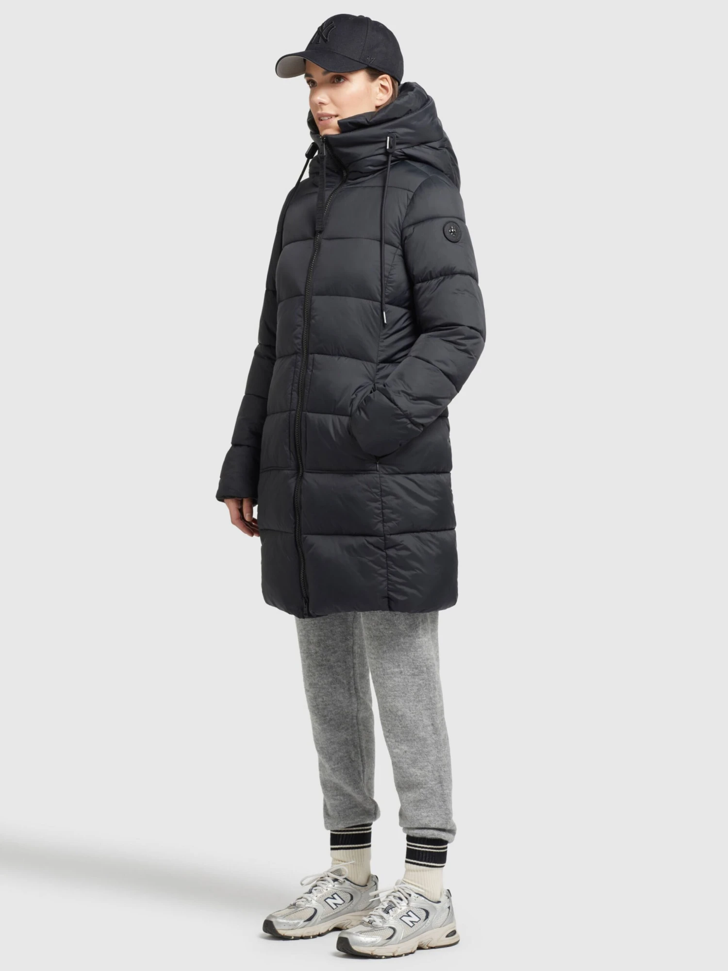 Khujo Wintermantels Wintermantel TUULA Dames Zwart 7 Khujo Wintermantels Wintermantel TUULA Dames Zwart - Afbeelding 5