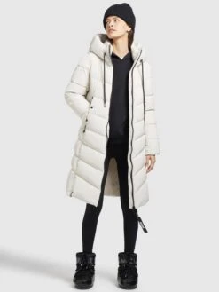 Khujo Tussenmantels Tussenmantel Klayd Dames Offwhite -Khujo 073349ea121383141abd5a6d7bdee7a9