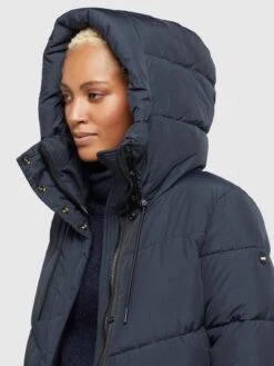 Khujo Wintermantels Wintermantel Shimanta 2 Dames Donkerblauw -Khujo 082e77c95a98d2af01cdeba2ddd46163