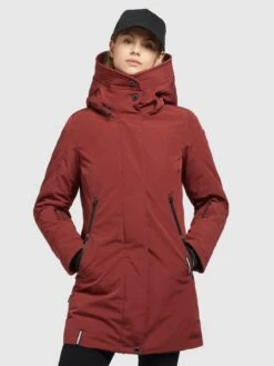 Khujo Winterjassen Winterjas Viona 3 Dames Roestrood 11 Khujo Winterjassen Winterjas Viona 3 Dames Roestrood -Khujo 0b610d3ed0c68b1110a7cf0689d7e598