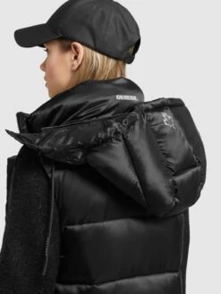 Khujo Bodywarmers Bodywarmer Tourin Dames Zwart -Khujo 0c2adb6113afb417be072dbdb1b4be5f