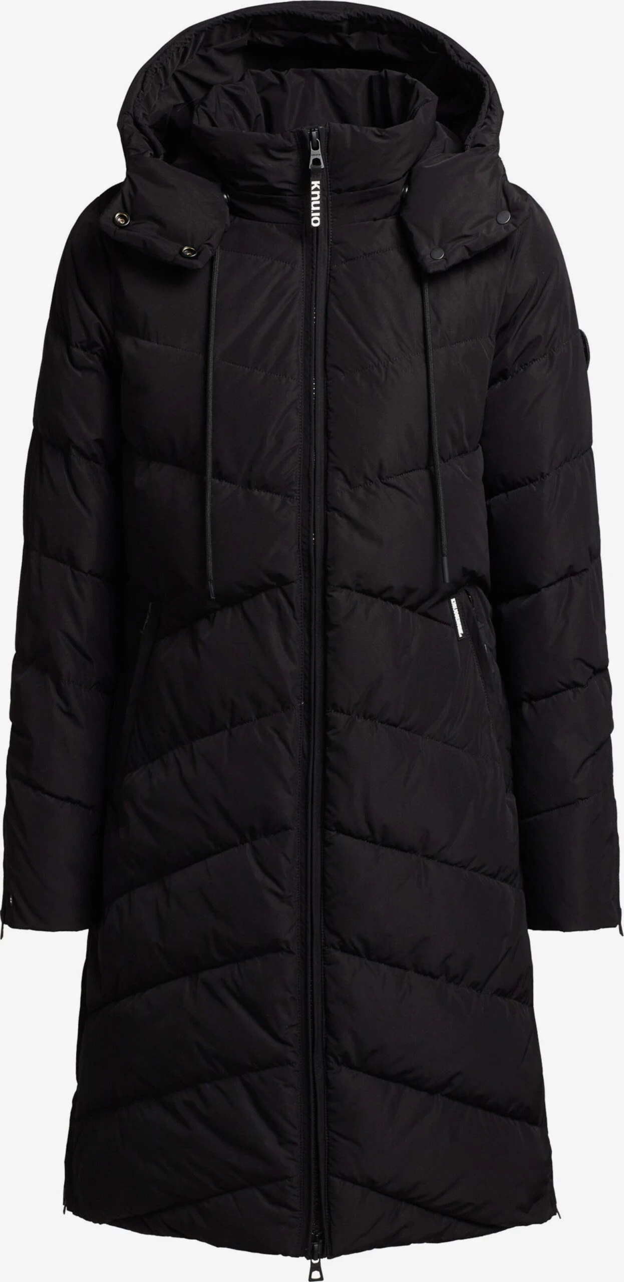 Khujo Wintermantels Wintermantel Huba Dames Zwart 3 Khujo Wintermantels Wintermantel Huba Dames Zwart