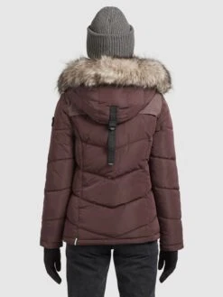 Khujo Winterjassen Winterjas Winsen Dames Bourgogne -Khujo 0ec627a3d9ad4cc971715187223433e4