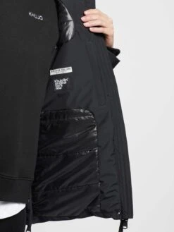 Khujo Winterjassen Winterjas Eunice Dames Zwart -Khujo 0f1125ee4851cade81f0e1851b186930