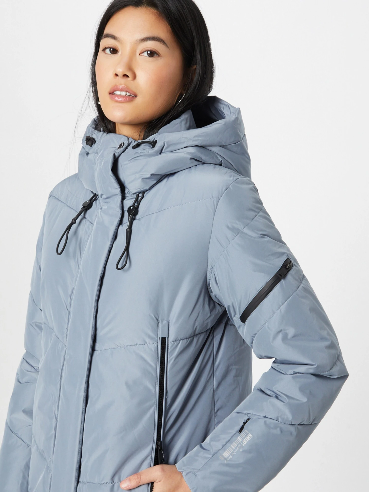 Khujo Wintermantels Wintermantel Sonje Dames Lichtblauw 7 Khujo Wintermantels Wintermantel Sonje Dames Lichtblauw - Afbeelding 5