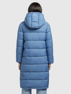 Khujo Wintermantels Wintermantel Julina Dames Blauw -Khujo 1007264a835491e549a076a019798e47