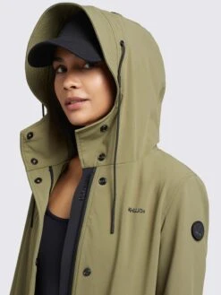 Khujo Parkas Tussenparka Jonna Dames Olijfgroen -Khujo 12432ed10e68d595418939633a40914a