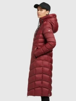 Khujo Winterjassen Winterjas Ingram Shine Dames Donkerrood 14 Khujo Winterjassen Winterjas Ingram Shine Dames Donkerrood -Khujo 12448e2b3ff60fb350ba10370f733827