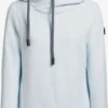 Khujo Hoodies Sweatshirt Karima Dames Lichtblauw -Khujo 14bfa7cf60a6d4282b818dcccce5eb76