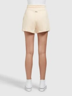 Khujo Shorts Regular Broek Dames Lichtgeel -Khujo 1872a00a7cee8ec8b1e958cc76a646e5