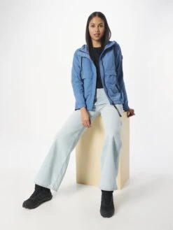 Khujo Tussenjassen Tussenjas Zahira Dames Duifblauw -Khujo 1a4456c8b69e48e61edaf5060a35235e