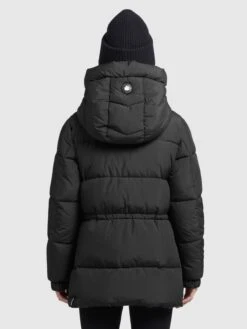 Khujo Winterjassen Winterjas Leviani Dames Zwart -Khujo 1a8dbdd9f4c3d0147a63c915a3110038