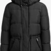 Khujo Winterjassen Winterjas Leviani Dames Zwart -Khujo 1bcfd80c0badf0012d10b1fb9cd37b26