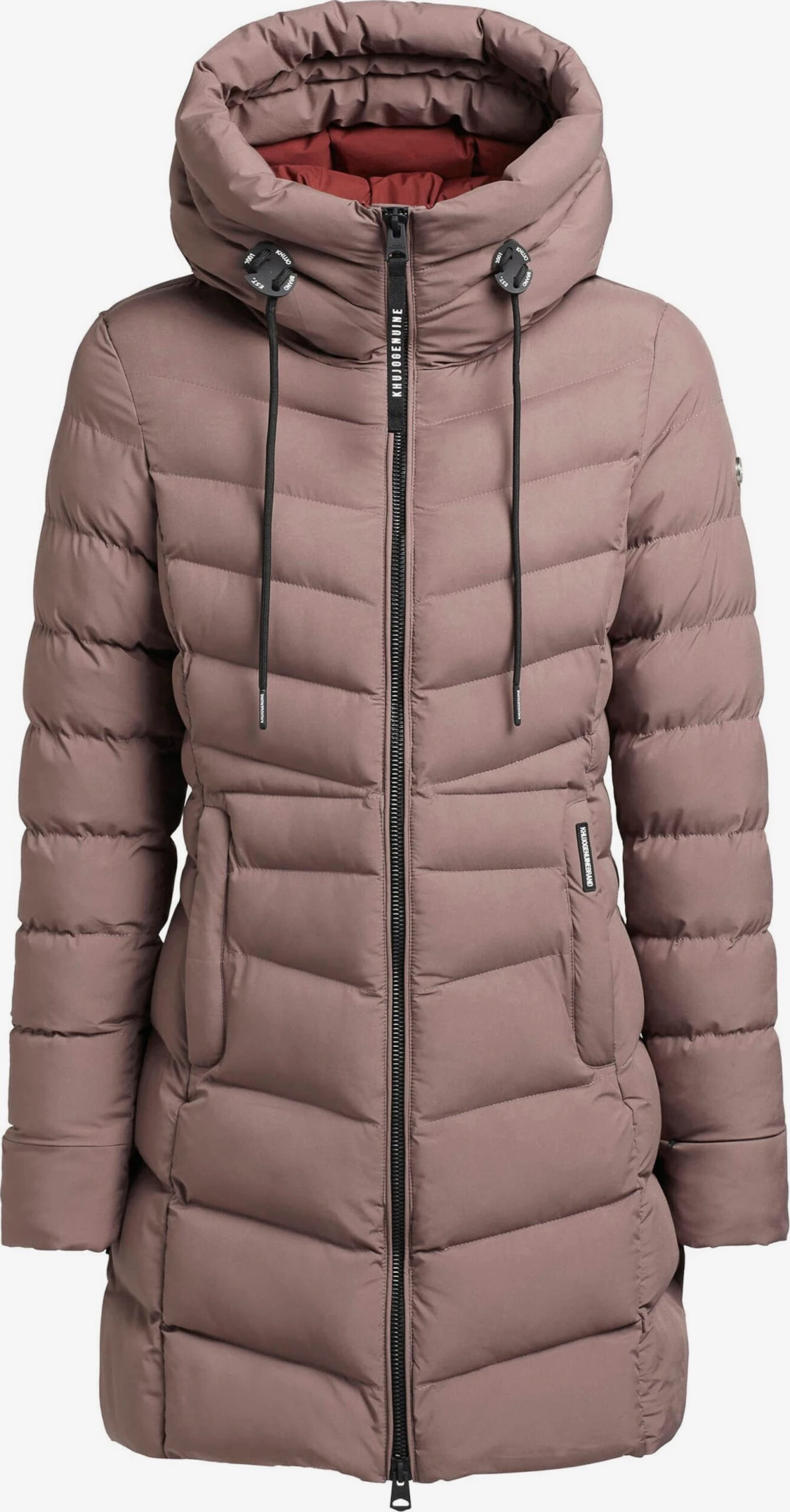 Khujo Korte Mantels Wintermantel Tuhani Dames Donkerlila 3 Khujo Korte Mantels Wintermantel Tuhani Dames Donkerlila