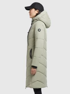 Khujo Wintermantels Wintermantel Aribay 3 Dames Pastelgroen -Khujo 1eaa7af152c6d6653c4fada03343180d