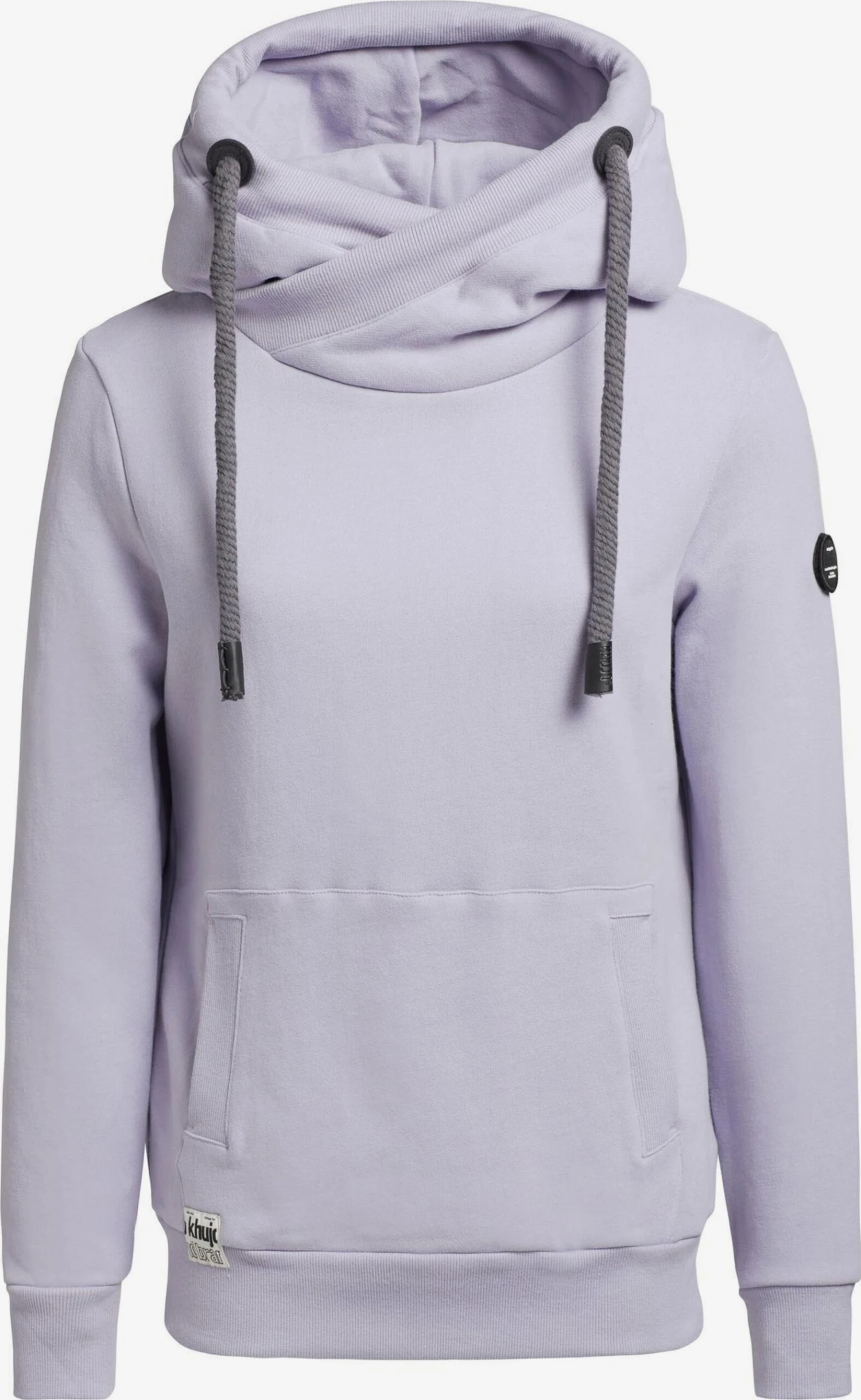 Khujo Hoodies Sweatshirt Rhabea Dames Lavendel 3 Khujo Hoodies Sweatshirt Rhabea Dames Lavendel