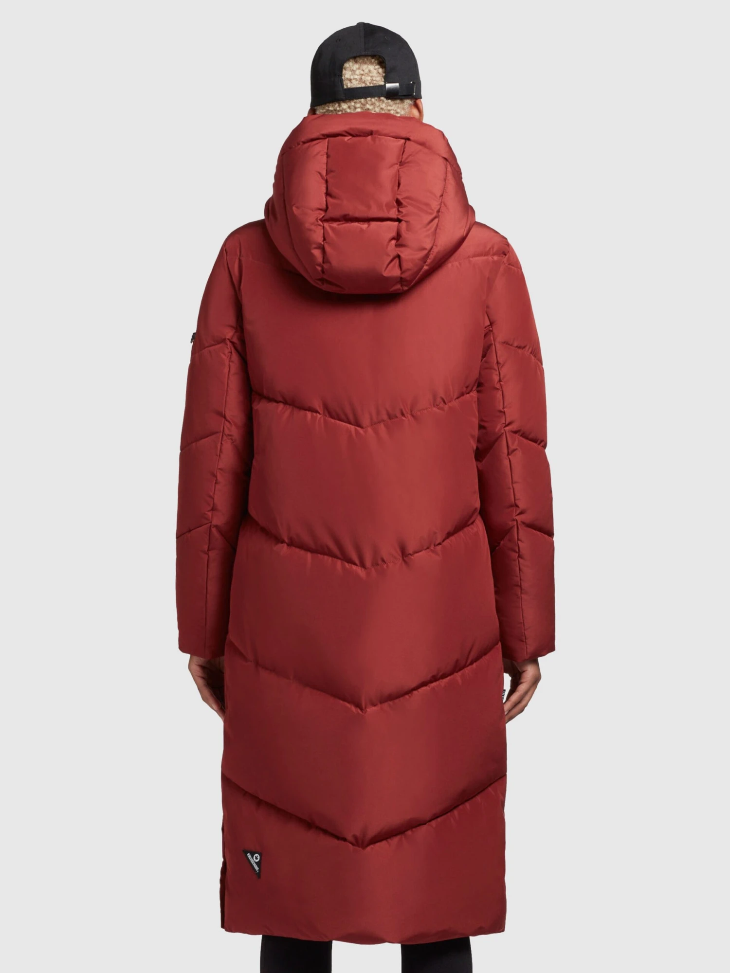 Khujo Tussenmantels Tussenmantel Dames Donkerrood 6 Khujo Tussenmantels Tussenmantel Dames Donkerrood - Afbeelding 4