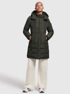 Khujo Korte Mantels Wintermantel Cups Dames Donkergroen 12 Khujo Korte Mantels Wintermantel Cups Dames Donkergroen -Khujo 204bd06e80aba3f628643f9e0fa51045