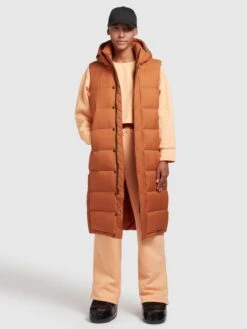 Khujo Bodywarmers Bodywarmer Magneta Dames Oranje -Khujo 20e4f05707c65c95e7a039bc86768f28