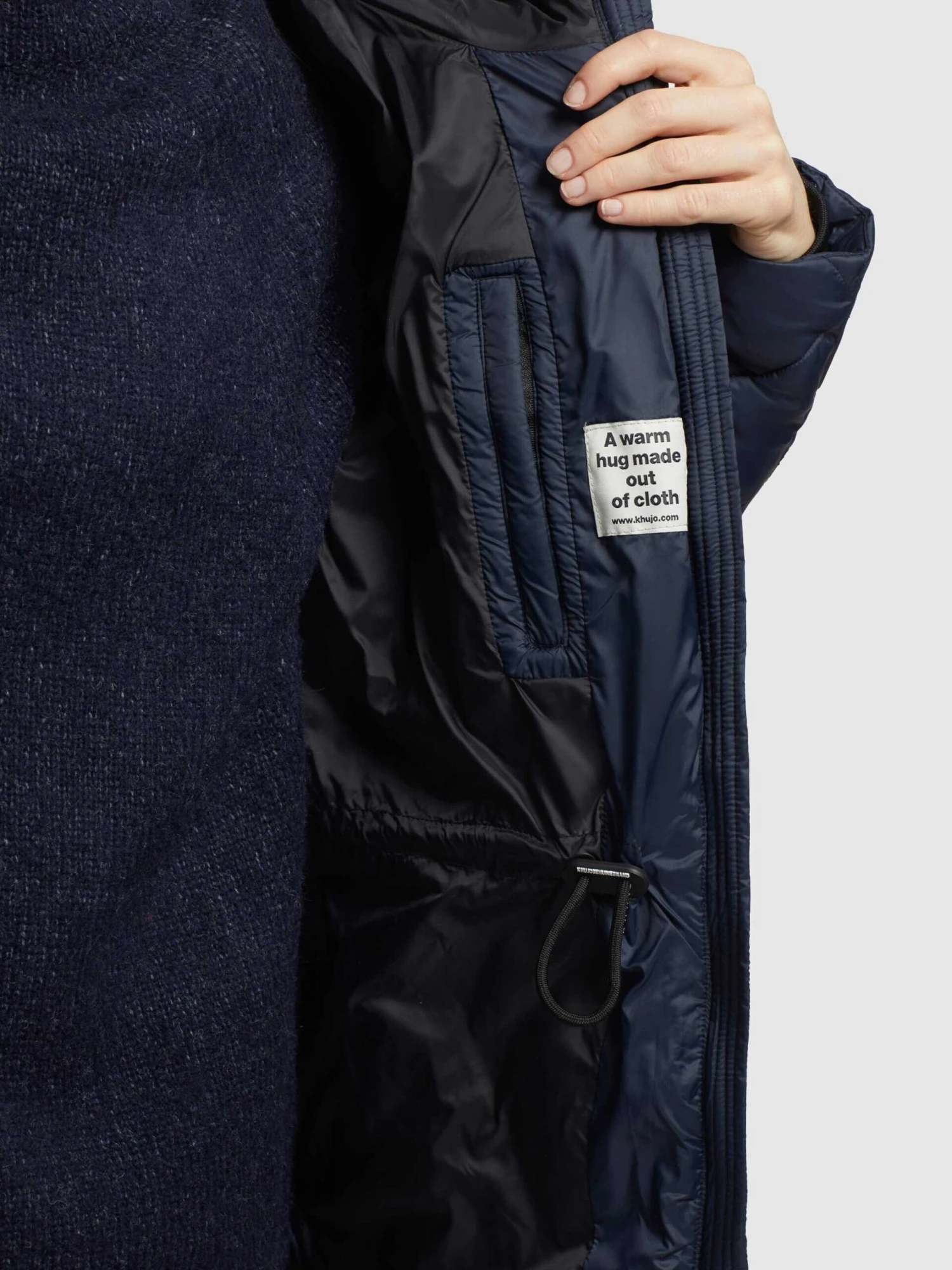 Khujo Wintermantels Wintermantel LENNJA Dames Marine 10 Khujo Wintermantels Wintermantel LENNJA Dames Marine - Afbeelding 8