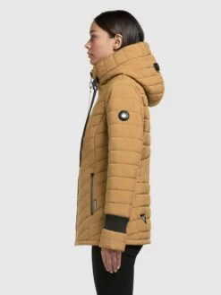Khujo Winterjassen Winterjas Dames Camel -Khujo 225b7dd038e9ab42e0ba98c6aa594aa3