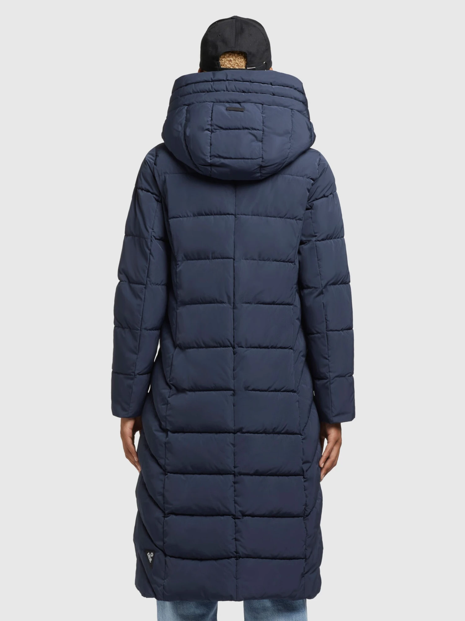 Khujo Wintermantels Wintermantel Gamber Dames Donkerblauw 6 Khujo Wintermantels Wintermantel Gamber Dames Donkerblauw - Afbeelding 4