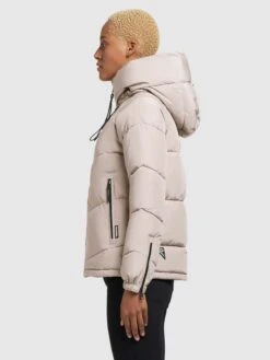 Khujo Winterjassen Winterjas Esila Dames Poederroze -Khujo 2404ef28d8c72861d43d731e73574980