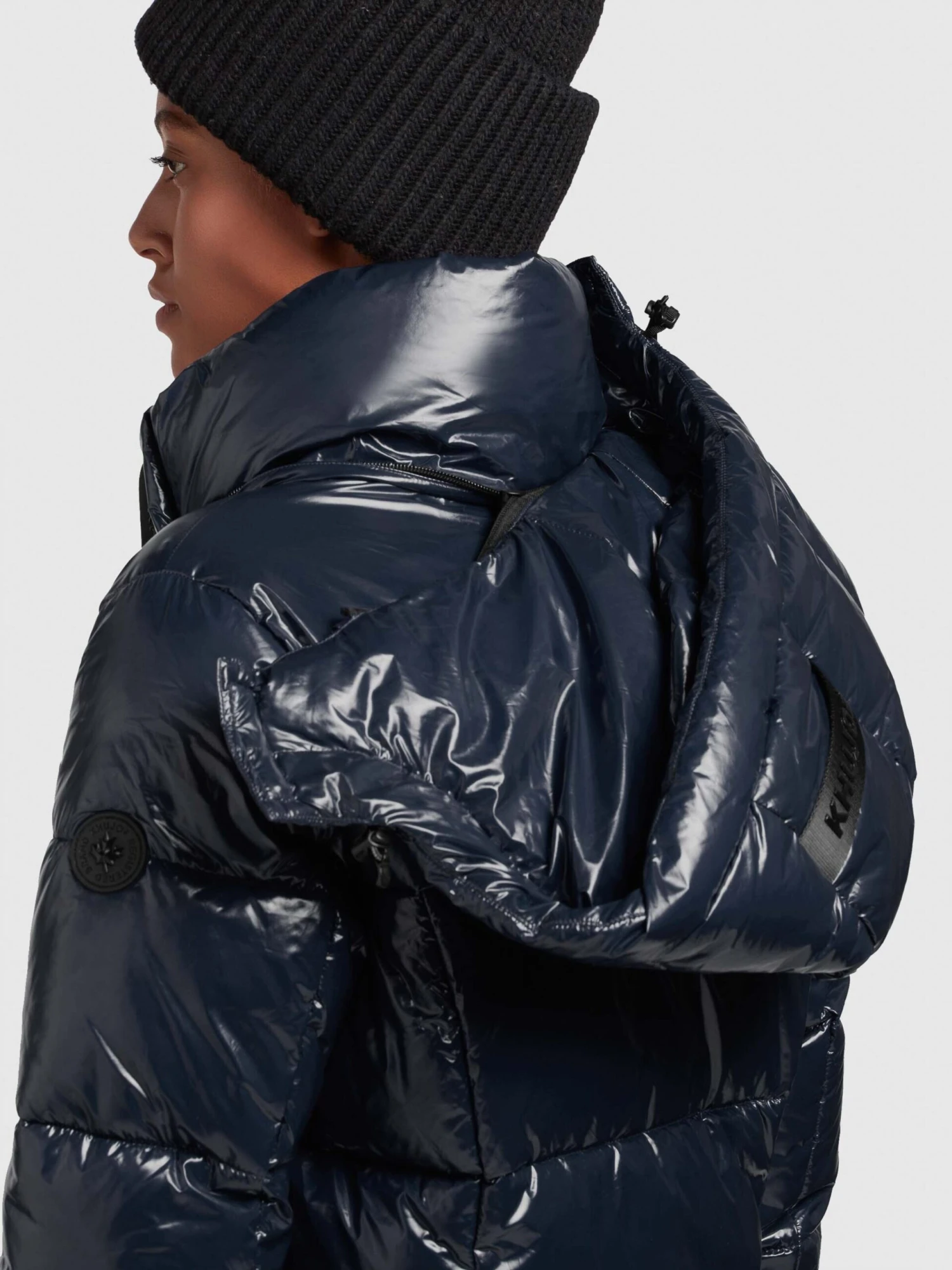 Khujo Wintermantels Wintermantel Tonka Dames Donkerblauw 10 Khujo Wintermantels Wintermantel Tonka Dames Donkerblauw - Afbeelding 8