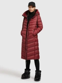 Khujo Winterjassen Winterjas Ingram Shine Dames Donkerrood 15 Khujo Winterjassen Winterjas Ingram Shine Dames Donkerrood -Khujo 28e1ec14cccf2a5f96cbe84f9090e0e0