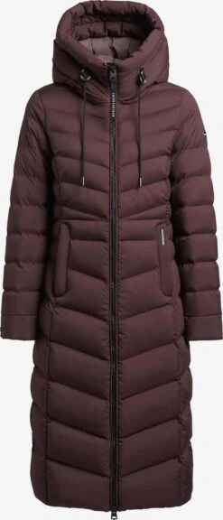 Khujo Wintermantels Wintermantel Ingram2 Dames Donkerbruin