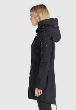 Khujo Parkas Tussenparka Catharina Dames Zwart -Khujo 2c416d32737cbcf80dece21aeffbb7f2