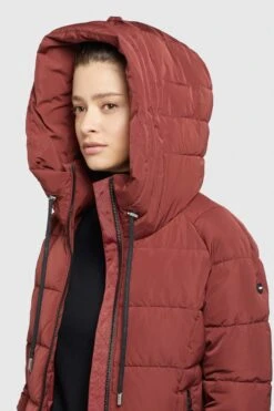 Khujo Winterjassen Winterjas Joilee Dames Pastelrood -Khujo 307f08331f64ee6a9a0008ddbf99dcf9