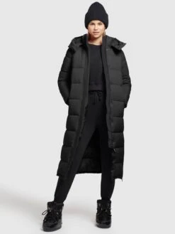 Khujo Wintermantels Wintermantel EMORIA MATT Dames Zwart -Khujo 31af45779a8c6b374285da9d2bb6223e