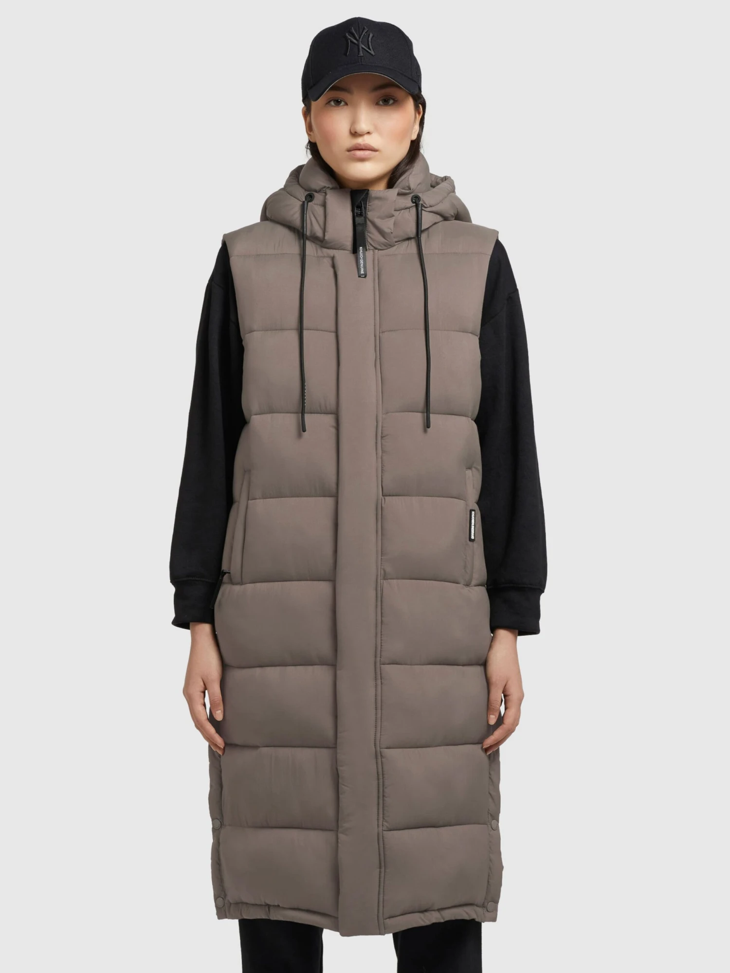 Khujo Bodywarmers Bodywarmer Tourin Dames Bruin 4 Khujo Bodywarmers Bodywarmer Tourin Dames Bruin - Afbeelding 2