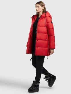 Khujo Winterjassen Winterjas Franee Dames Rood 12 Khujo Winterjassen Winterjas Franee Dames Rood -Khujo 360abbe29614bd29e71847c71edcd280
