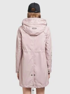 Khujo Parkas Tussenparka DAYES Dames Roze -Khujo 366644d3a6be29085bfb54fd469db0a9