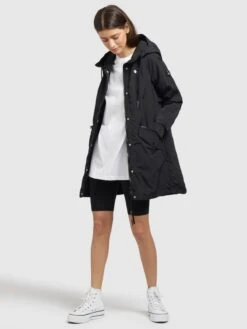 Khujo Tussenmantels Tussenmantel GAMES Dames Zwart -Khujo 38616b3408392c2c10e0c3277d5704a7