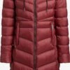 Khujo Winterjassen Winterjas Ingram Shine Dames Donkerrood -Khujo 38c2cc89d3929da0ede530798ddcdc40