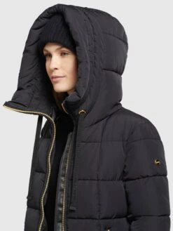 Khujo Wintermantels Wintermantel Aruba Dames Zwart -Khujo 390aaff6081496be367a304728ca1e15