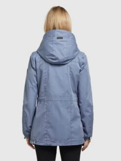 Khujo Parkas Tussenparka ELST Dames Blauw -Khujo 3bd8c30c627e6389fedd0ec5ee4c1ebb
