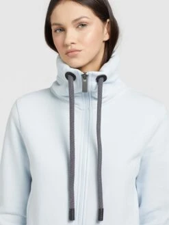 Khujo Sweatvesten Sweatvest TOSTA Dames Pastelblauw -Khujo 3ec5d9a73f69d1c3bd7ee0c4b9e3e01f