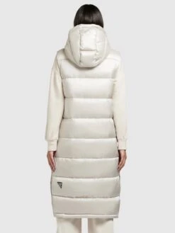 Khujo Bodywarmers Bodywarmer Tourin Dames Parelwit -Khujo 3fc0e7840c8c15662005f44bd5d84638