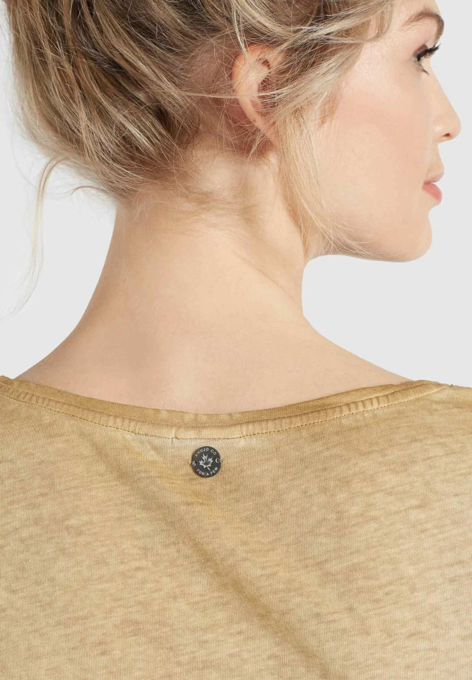 Khujo T-shirts Shirt PERGOLA Dames Lichtgeel 10 Khujo T-shirts Shirt PERGOLA Dames Lichtgeel - Afbeelding 8