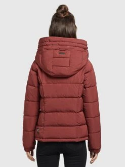 Khujo Winterjassen Winterjas Joilee Dames Pastelrood -Khujo 4289fa91b9a51ca90c20a90b93f6d535