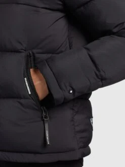 Khujo Winterjassen Winterjas Blondie Matt Dames Zwart -Khujo 42c4365741c917572257b1cc80404d0b