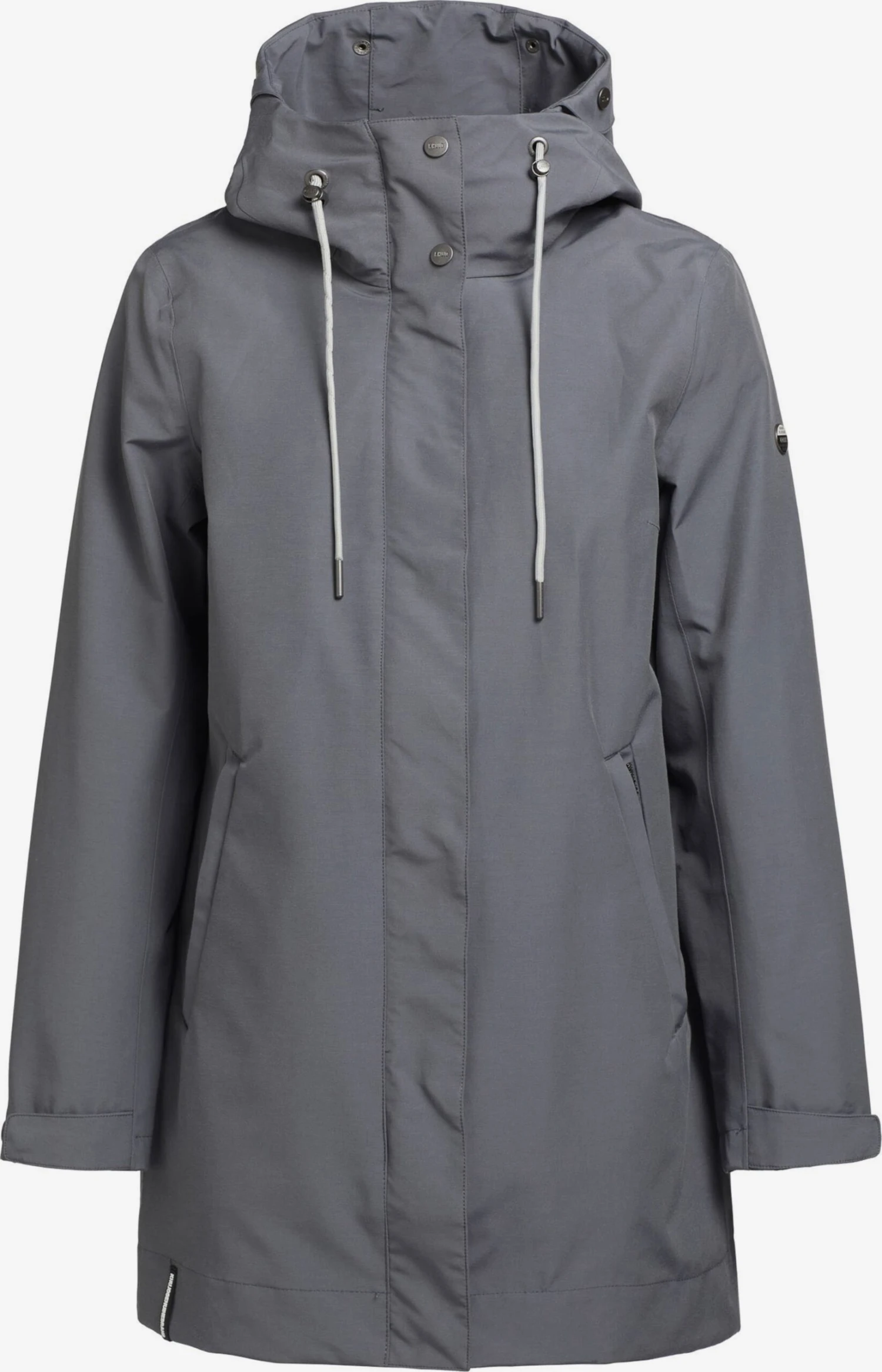 Khujo Tussenmantels Tussenmantel Artisa Dames Rookgrijs 3 Khujo Tussenmantels Tussenmantel Artisa Dames Rookgrijs