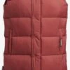 Khujo Bodywarmers Bodywarmer Magneta Dames Roestrood