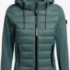 Khujo Outdoor Jassen Functionele Jas Ghita Dames Donkergroen -Khujo 455e88020cf98aec8de220edc7a15c12
