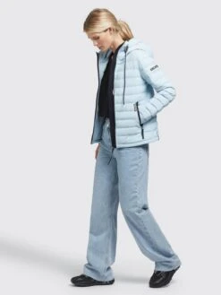 Khujo Tussenjassen Tussenjas LOVINA4 MATT Dames Lichtblauw -Khujo 45cabb058706d0a0b8d1e4dd24c224fb